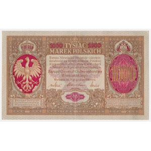 1,000 mkp, 1916 — very nice