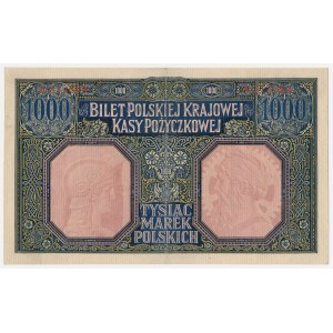 1,000 mkp, 1916 — very nice