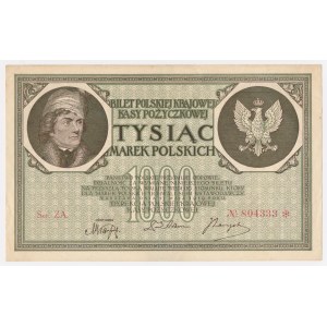 1 000 mkp 1919 máj – séria ZA