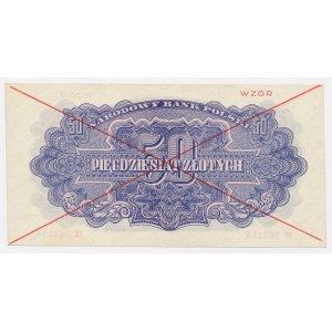 VZOR 50 zlotých z roku 1944 ...ové – EE