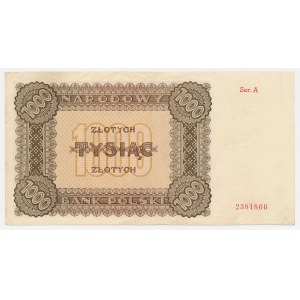 1,000 zlotys, 1945 - Series A