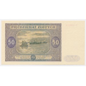 50 złotych, 1946 – capital letter “M”