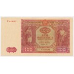 100 zlotych, 1946 – lowercase letter – E