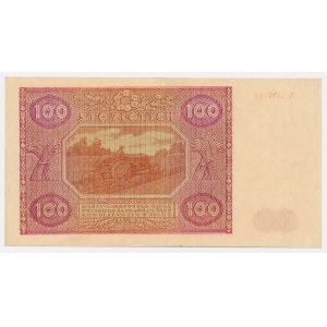 100 zloty 1946 - lettera minuscola - E