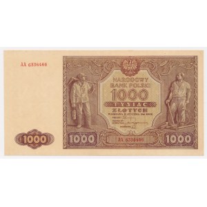 1.000 zloty 1946 - AA
