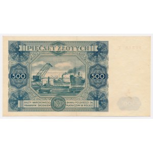 500 złotych 1947 - T