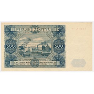 500 złotych 1947 - F