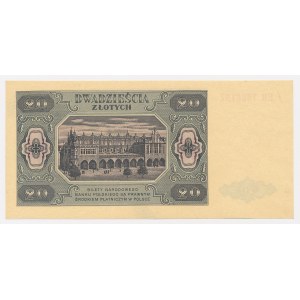 20 złotych 1948 - EH