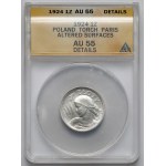 Kobieta i kłosy 1 złoty 1924
