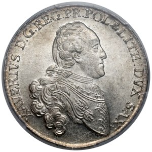 Ksawery, Gulden (2/3 talara) 1764 EDC, Drezno - PIĘKNY