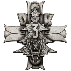 PSZnZ, Badge, 3rd Carpathian Rifle Division - alpaca
