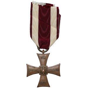 Druhá poľská republika, Kríž za statočnosť z roku 1920 „veľký Knedler“ [12464] – písmeno „M“ bližšie