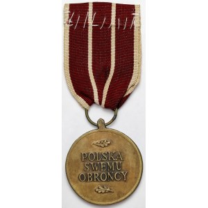 PSZnZ, Army Medal - Poland to Its Defender - Samuel Kretschmer, Jerusalem - RARE