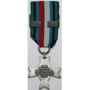 People's Republic of Poland, Cross of Military Merit of the Polish Armed Forces in the West—Monte Cassino, Ancona, and Bologna