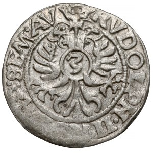 Stolberg-Ortenberg, Ludwig Georg (1572–1618) 3 kreuzer, undated