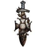 Badge, 14th Infantry Division — in SILVER
