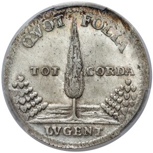 August II the Strong, Commemorative Two-Grosz Coin, 1727 - Cypress