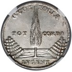 August II Mocny, 2/3 talara pamiątkowe 1727 - Cyprys