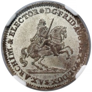 August III. von Sachsen, Vikariats-Zweigroschen 1741