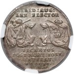August II Mocny, Ćwierćtalar wikariacki 1711 - b.rzadki