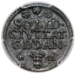 August III Sas, Szeląg Gdańsk 1754