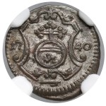 August III Sas, Halerz 1740 FWóF, Drezno