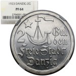 Gdańsk, 2 guldeny 1923 - LUSTRZANE