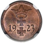 Gdańsk, 1 fenig 1923 - LUSTRZANE