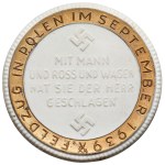 Meissen, Medal Commemorating the Fall of the Free City of Gdańsk in 1939 - The Campaign in Poland