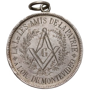 Wielka Loża Wolnomularstwa Urugwaju, Medal 1887