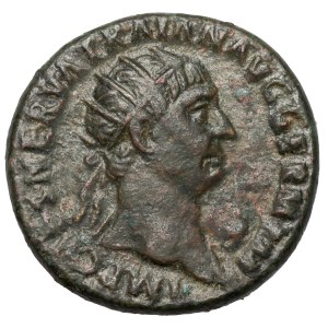 Trajan (98–117 CE) Dupondius, Rome
