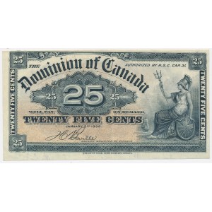 Kanada, 25 centov, 1900