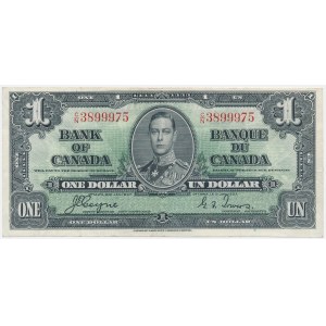 Canada, 1 Dollar, 1937