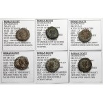 Cesarstwo Rzymskie, Tetradrachmy, Aleksandria (III w. n.e.) - zestaw (6szt)