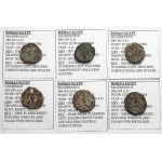 Cesarstwo Rzymskie, Tetradrachmy, Aleksandria (III w. n.e.) - zestaw (6szt)