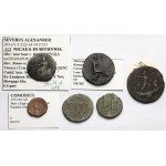 Cesarstwo Rzymskie, Brązy prowincjonalne (II-III w. n.e.) - zestaw (6szt)