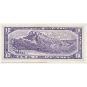 Canada, 10 Dollars, 1954