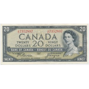 Canada, 20 Dollars, 1954