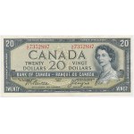 Kanada, 20 Dollars 1954