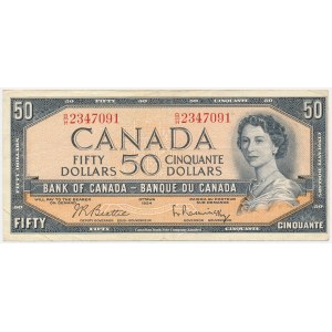 Canada, 50 Dollars, 1954