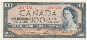 Kanada, 100 Dollars 1954