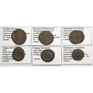 Impero Romano, Follisy - set (6 pezzi)