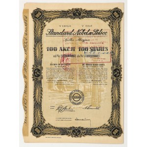 STANDARD NOBEL w Polsce, Em.5, 100x 100 zł 1936