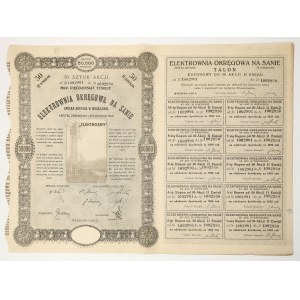 Bezirkskraftwerk an der San, Em.2, 50 × 1.000 mkp, 1923
