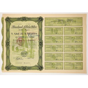 NOBEL STANDARD in Poland, Em.5, 5 x 100 zł, 1936
