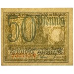 Gdańsk, 50 pfennigs, 1919 – green