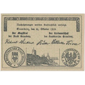 Grudziądz (Graudenz), March 10, 1918