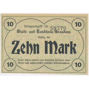 Grudziądz (Graudenz), 10 marek 1918