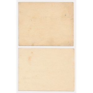 Kochłowice (Kochlowitz), 1st and 2nd class stamps (2 pieces)