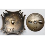Badge, 13th Infantry Regiment [28] — in SILVER